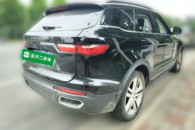Used Zotye T700 2017 1.8T Dual-Clutch Luxury Model Rear Right 45 Deg