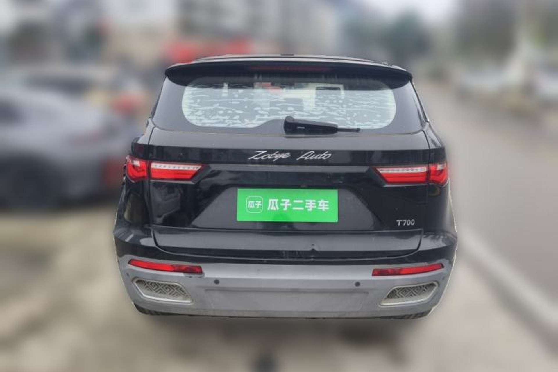 Used Zotye T700 2017 1.8T Dual-Clutch Flagship Model Rear