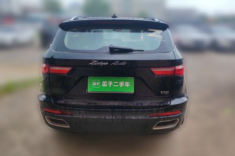 Used Zotye T700 2017 1.8T Dual-Clutch Prestige Model Rear