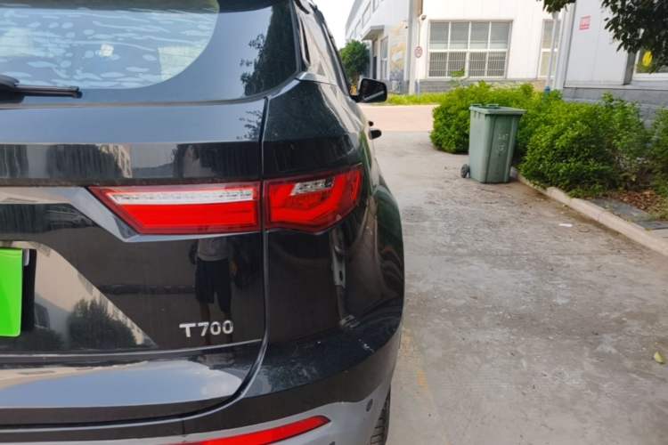 Used Zotye T700 2017 1.8T Dual-Clutch Flagship Model Right Rear Taillight