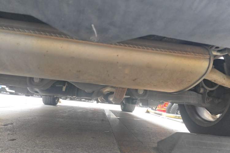 Used Zotye T700 2017 1.8T Dual-Clutch Prestige Model Chassis Rear