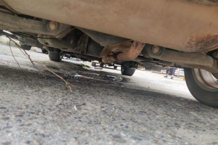Used Zotye T700 2017 1.8T Dual-Clutch Prestige Model Chassis Rear