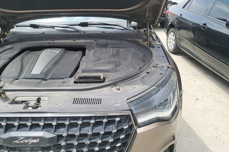 Used Zotye T700 2017 1.8T Dual-Clutch Prestige Model Engine Bay Left