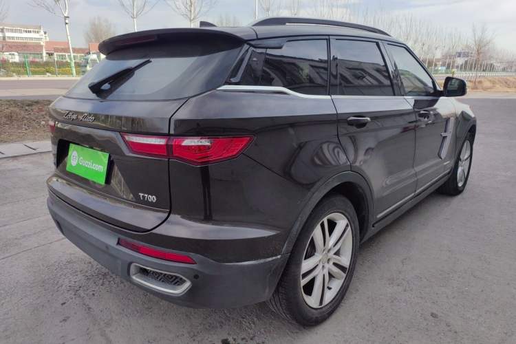 Used Zotye T700 2017 1.8T Dual-Clutch Prestige New Year Edition Exterior 3