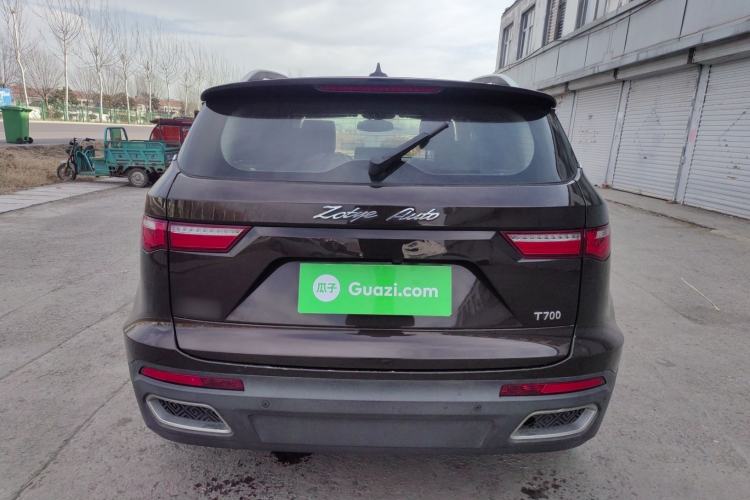 Used Zotye T700 2017 1.8T Dual-Clutch Prestige New Year Edition Exterior 4