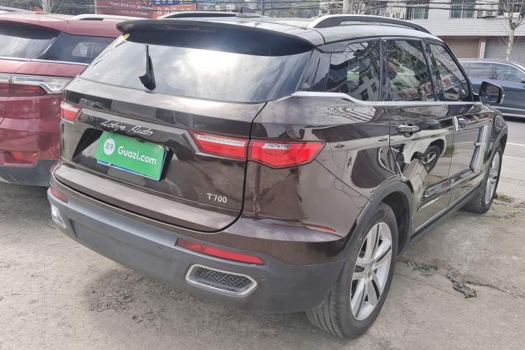 Used Zotye T700 2017 1.8T Dual-Clutch Prestige Model Exterior 5