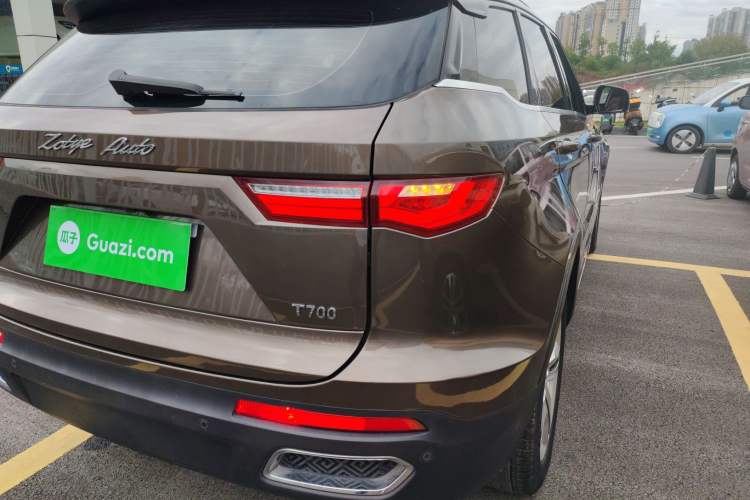 Used Zotye T700 2017 1.8T Dual-Clutch Prestige Model Exterior 6
