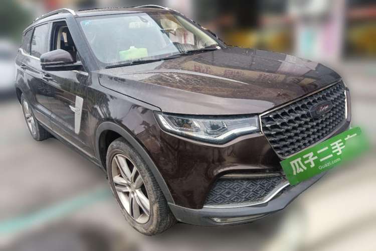 Used Zotye T700 2017 1.8T Dual-Clutch Luxury Model Front Right 45 Deg