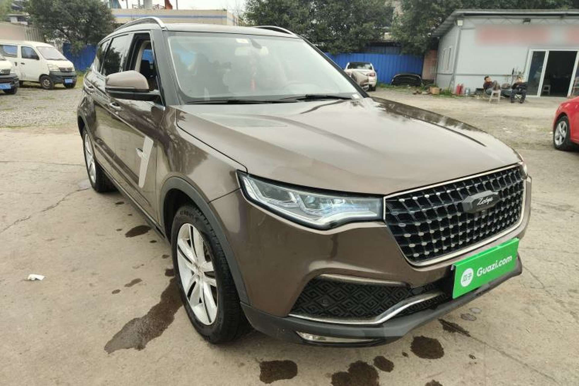 Used Zotye T700 2017 1.8T Dual-Clutch Luxury Model Front Right 45 Deg