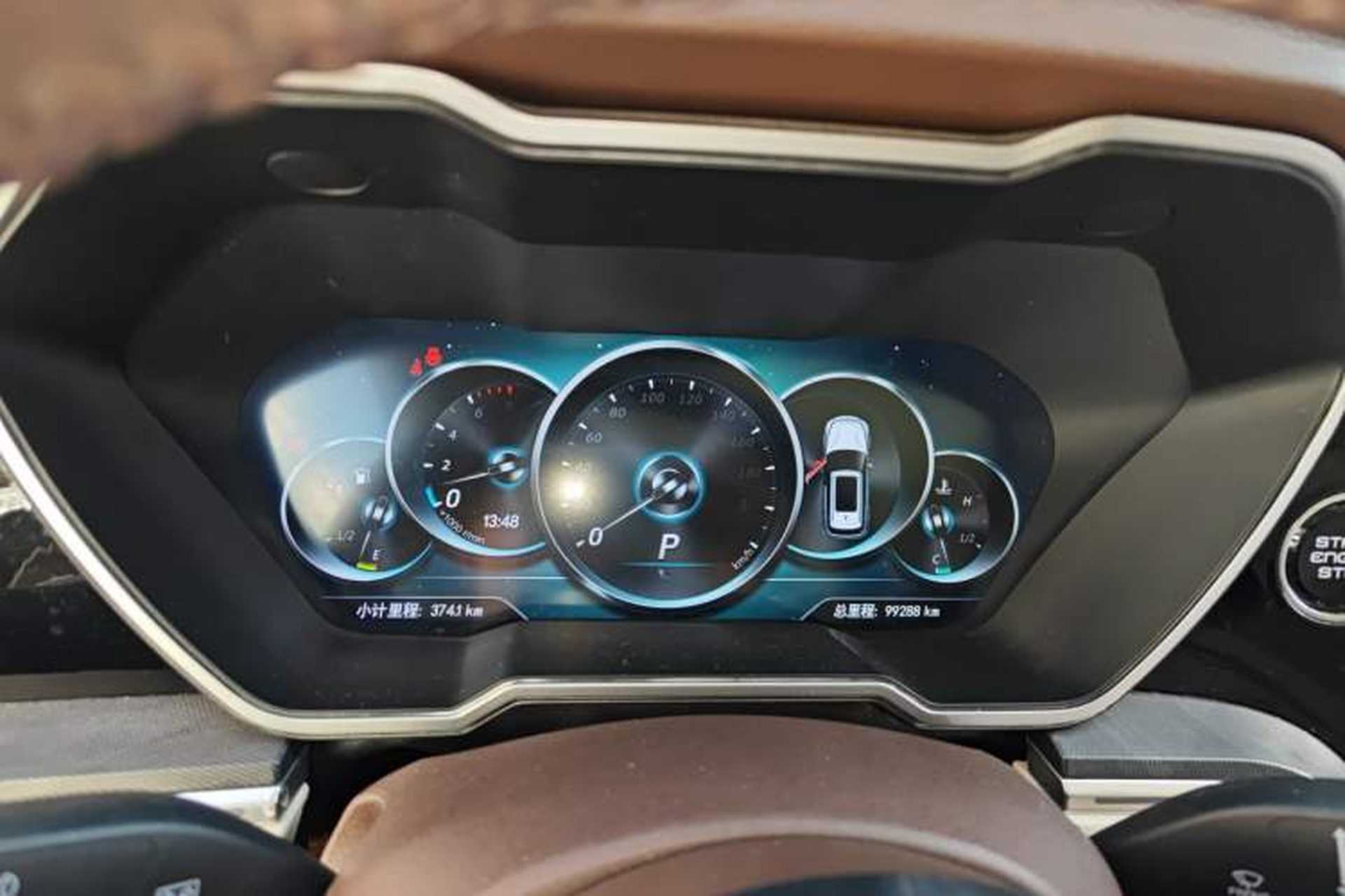 Used Zotye T700 2017 1.8T Dual-Clutch Prestige Model Instrument Cluster