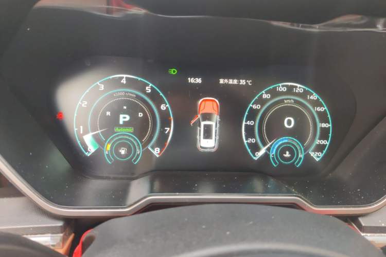 Used Zotye T700 2017 1.8T Dual-Clutch Prestige Model Instrument Cluster
