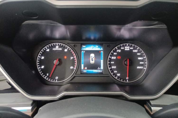 Used Zotye T700 2017 1.8T Dual-Clutch Luxury Model Instrument Cluster