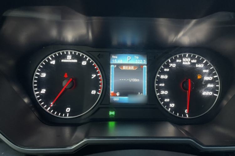 Used Zotye T700 2017 1.8T Dual-Clutch Luxury Model Instrument Cluster