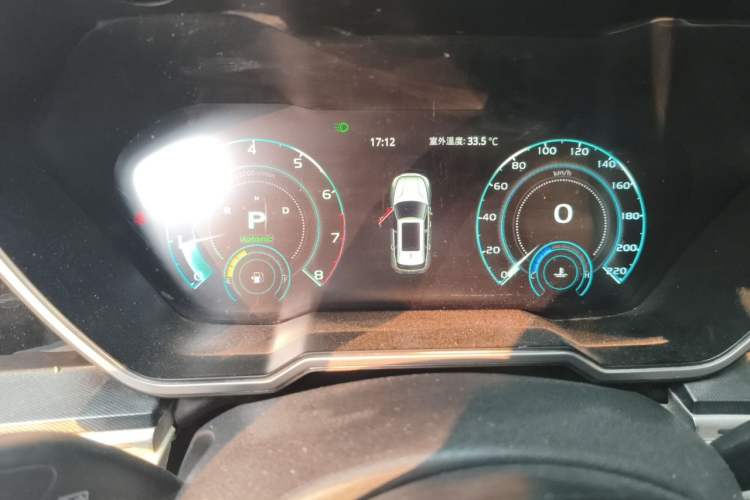Used Zotye T700 2017 1.8T Dual-Clutch Prestige Model Instrument Cluster