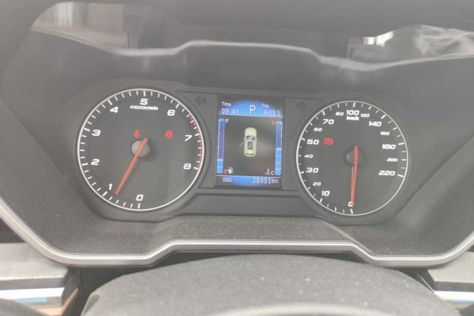 Used Zotye T700 2017 1.8T Dual-Clutch Luxury Model Instrument Cluster