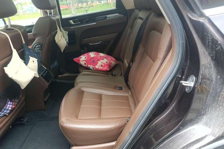 Used Zotye T700 2017 1.8T Dual-Clutch Luxury Model Left Rear Seat