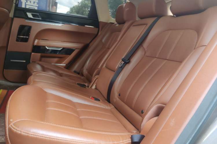 Used Zotye T700 2017 1.8T Dual-Clutch Prestige Model Left Rear Seat
