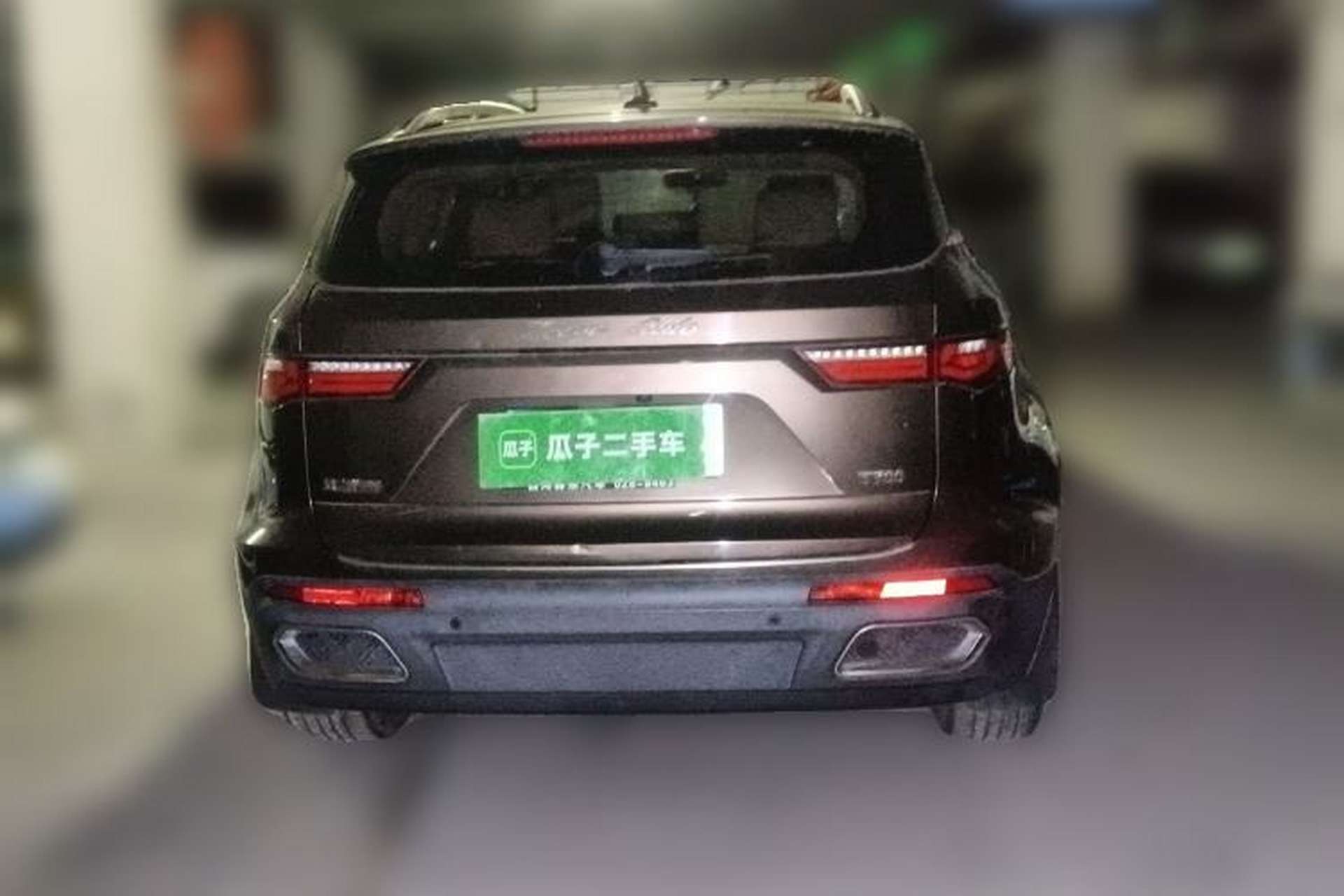 Used Zotye T700 2017 1.8T Dual-Clutch Prestige Model Rear