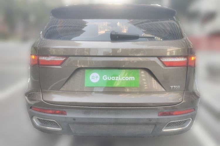 Used Zotye T700 2017 1.8T Dual-Clutch Flagship Model Rear