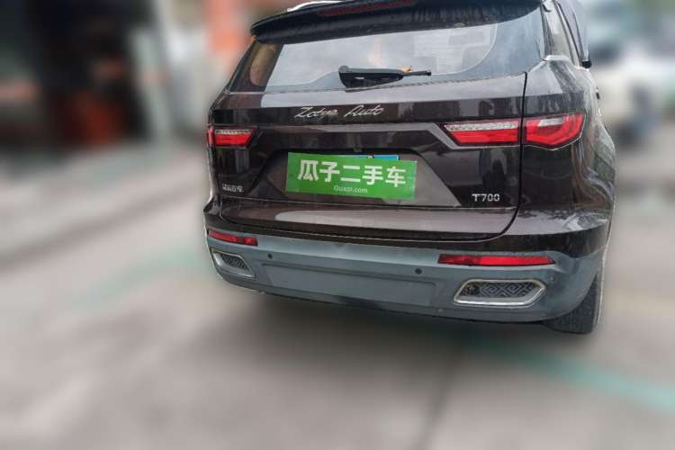 Used Zotye T700 2017 1.8T Dual-Clutch Luxury Model Rear