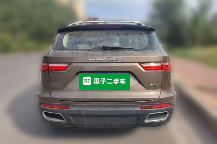 Used Zotye T700 2017 1.8T Dual-Clutch Prestige Model Rear