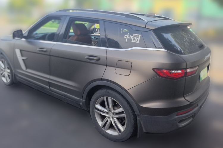 Used Zotye T700 2017 1.8T Dual-Clutch Prestige Model Rear Left 45 Deg