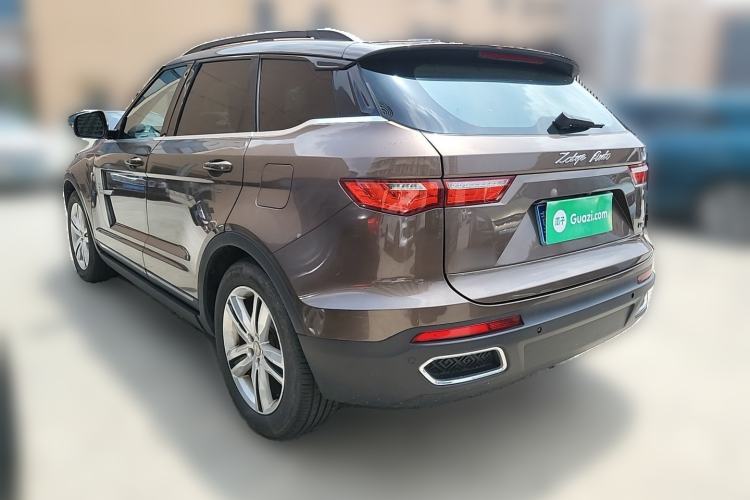 Used Zotye T700 2017 1.8T Dual-Clutch Prestige Model Rear Left 45 Deg
