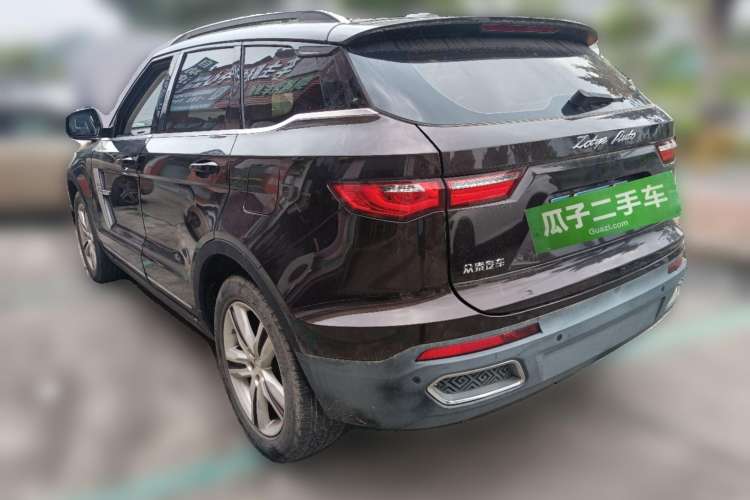 Used Zotye T700 2017 1.8T Dual-Clutch Luxury Model Rear Left 45 Deg