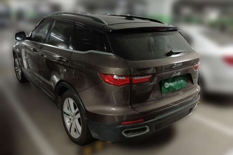Used Zotye T700 2017 1.8T Dual-Clutch Prestige Model Rear Left 45 Deg