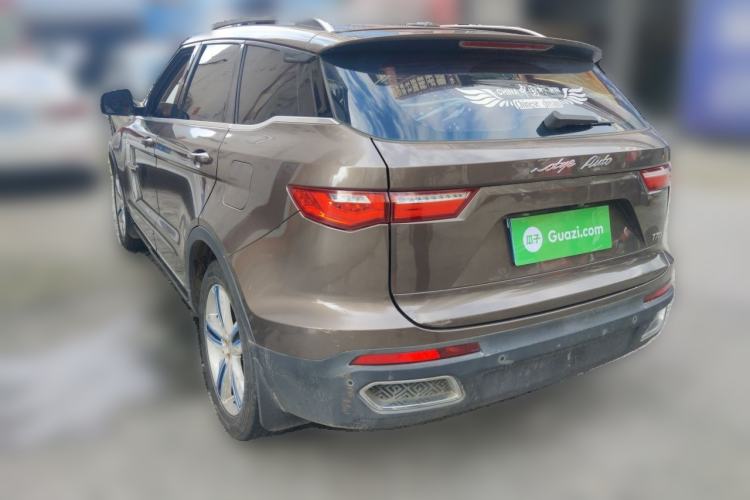 Used Zotye T700 2017 1.8T Dual-Clutch Prestige Model Rear Left 45 Deg