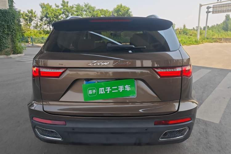 Used Zotye T700 2017 2.0T Automatic Prestige Edition Rear