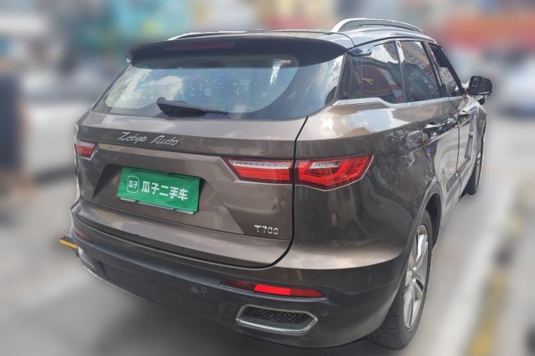 Used Zotye T700 2017 1.8T Dual-Clutch Prestige Model Rear Right 45 Deg