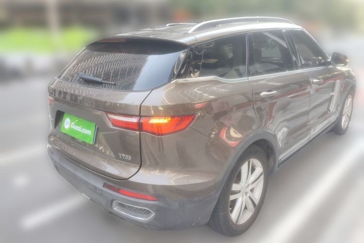 Used Zotye T700 2017 1.8T Dual-Clutch Flagship Model Rear Right 45 Deg