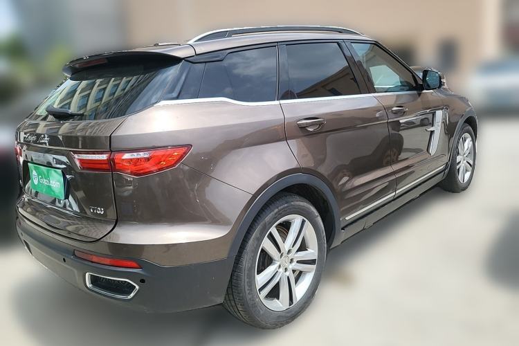 Used Zotye T700 2017 1.8T Dual-Clutch Prestige Model Rear Right 45 Deg
