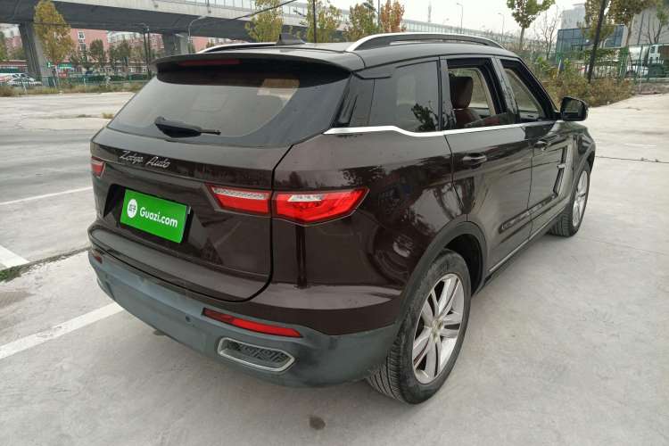 Used Zotye T700 2017 1.8T Dual-Clutch Luxury Model Rear Right 45 Deg