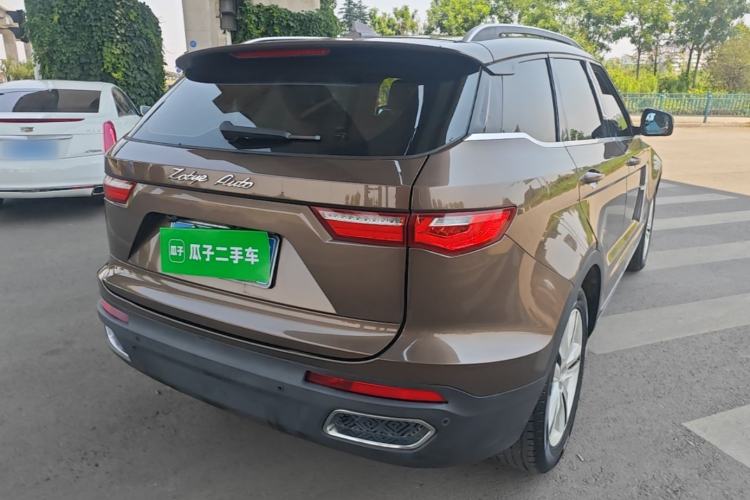 Used Zotye T700 2017 2.0T Automatic Prestige Edition Rear Right 45 Deg