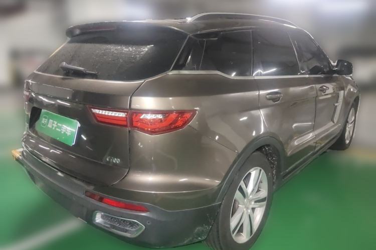 Used Zotye T700 2017 1.8T Dual-Clutch Prestige Model Rear Right 45 Deg