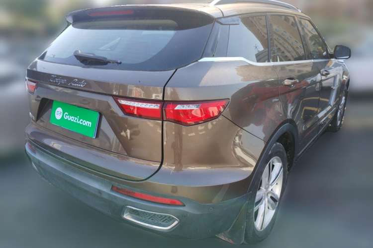 Used Zotye T700 2017 2.0T Automatic Flagship Edition Rear Right 45 Deg