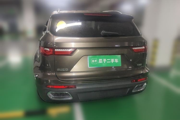 Used Zotye T700 2017 1.8T Dual-Clutch Prestige Model Rear