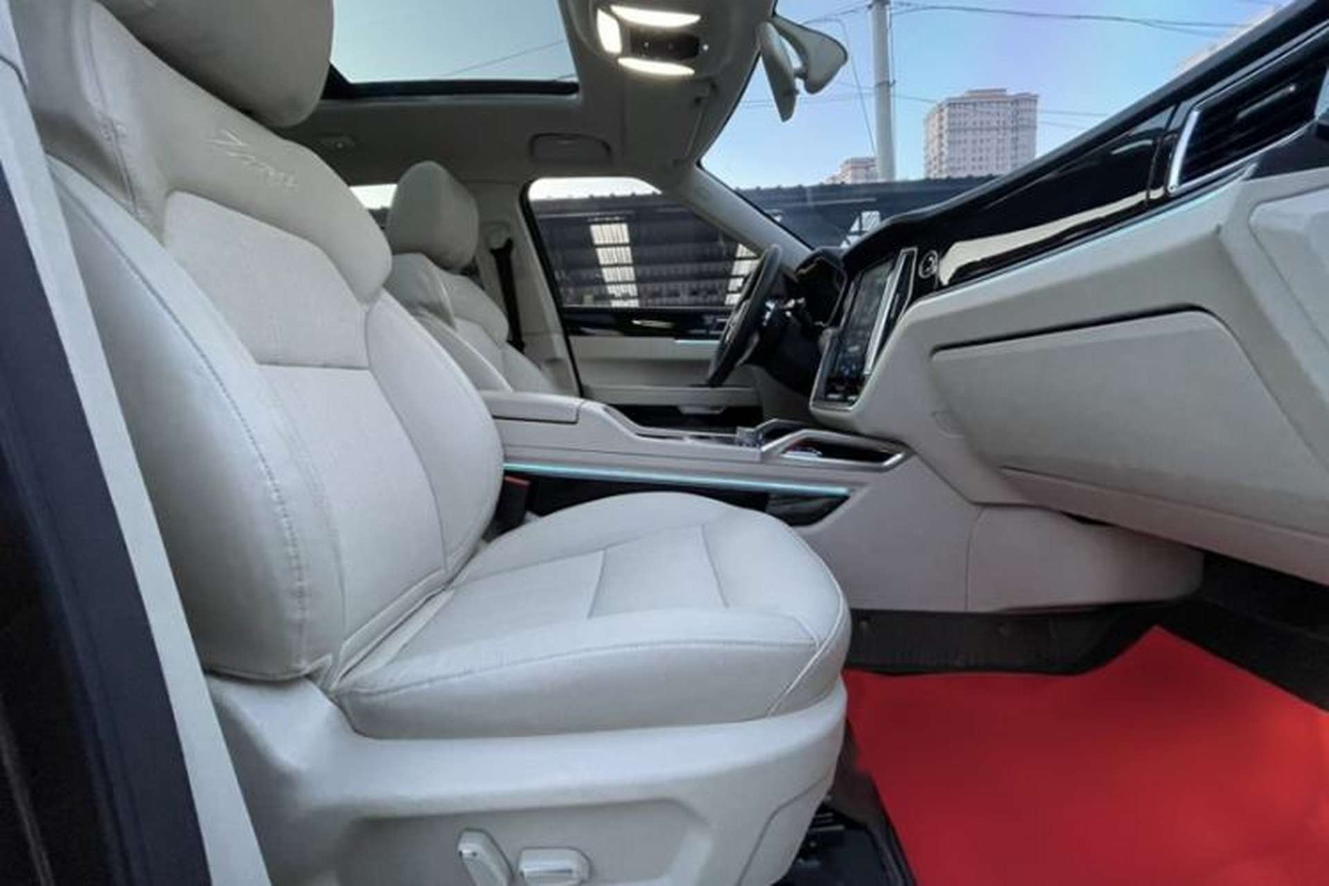 Used Zotye T700 2017 1.8T Dual-Clutch Luxury Model Right Front Seat