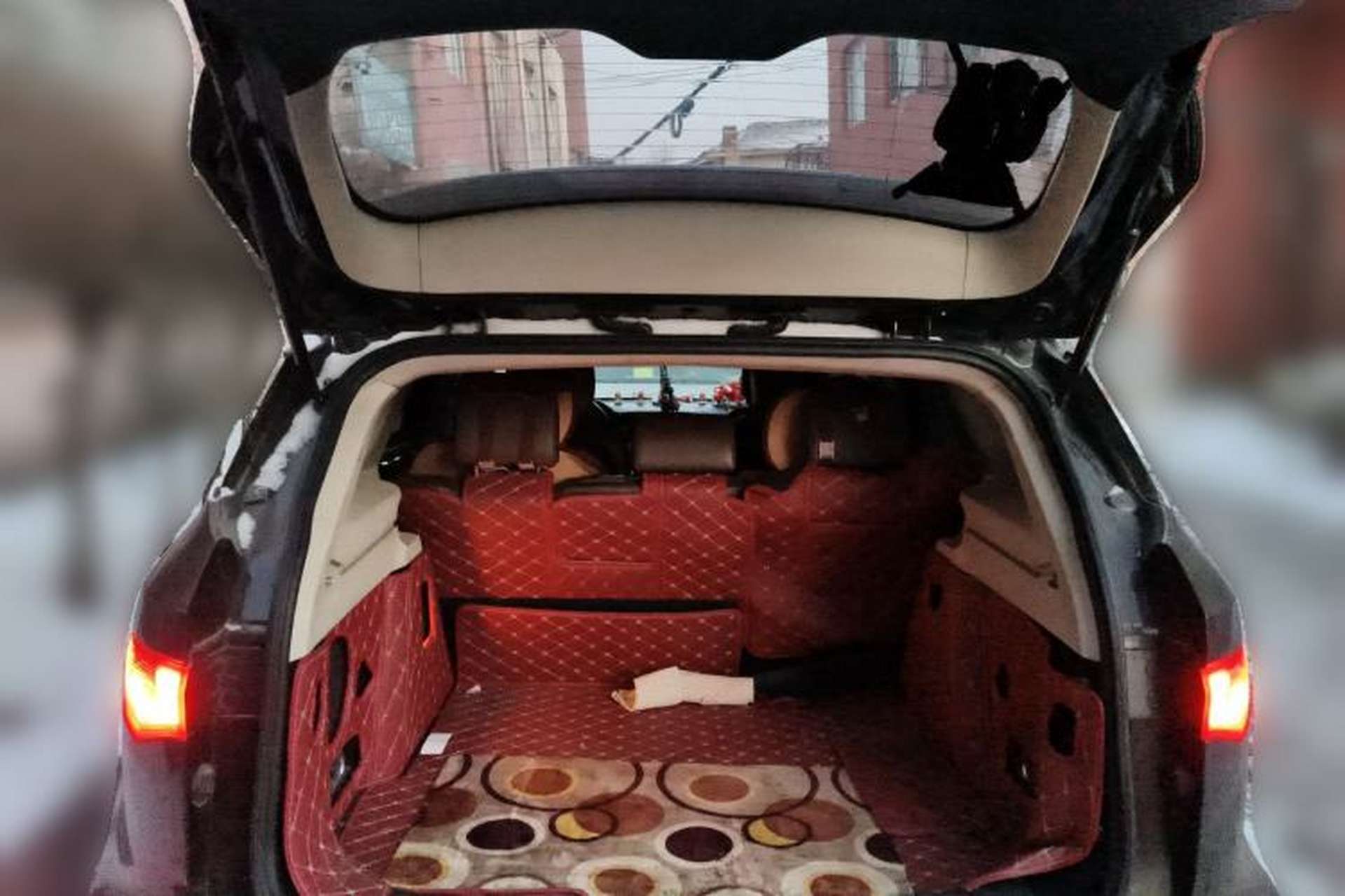 Used Zotye T700 2017 1.8T Dual-Clutch Luxury Model Trunk