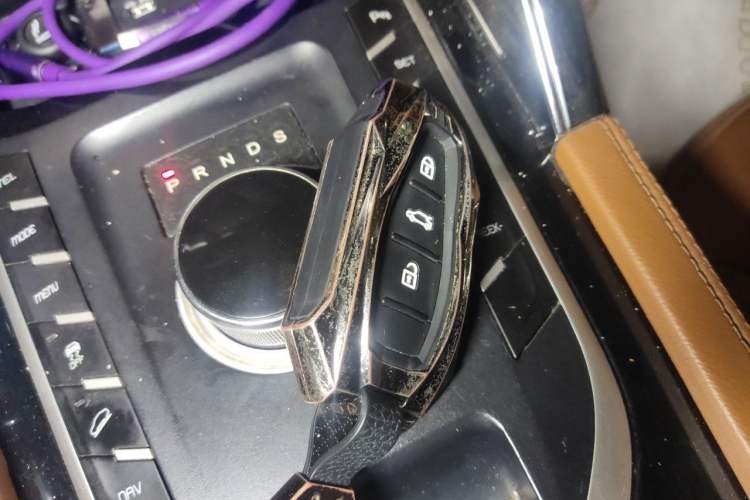 Used Zotye T700 2017 1.8T Dual-Clutch Prestige Model Vehicle Key