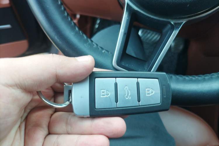 Used Zotye T700 2017 2.0T Automatic Flagship Edition Vehicle Key