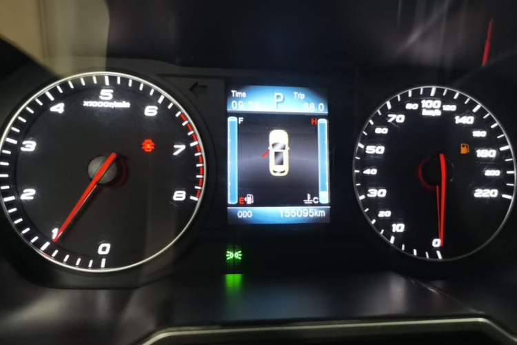 Used Zotye T700 2017 1.8T Dual-Clutch Luxury Model Instrument Cluster
