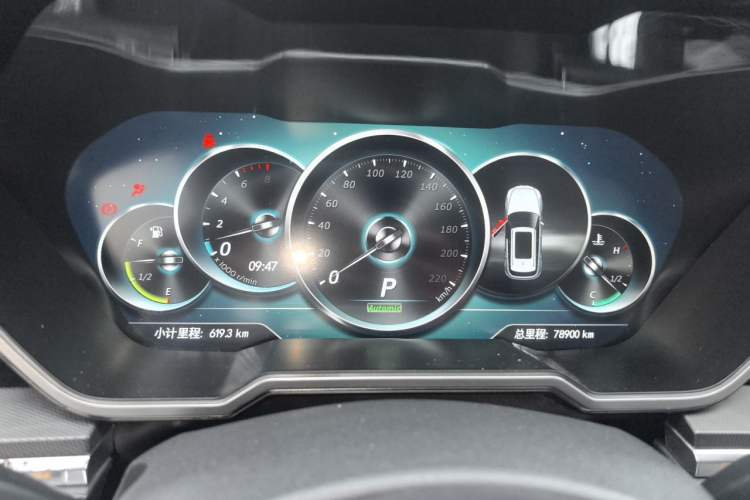 Used Zotye T700 2017 1.8T Dual-Clutch Prestige Model Instrument Cluster