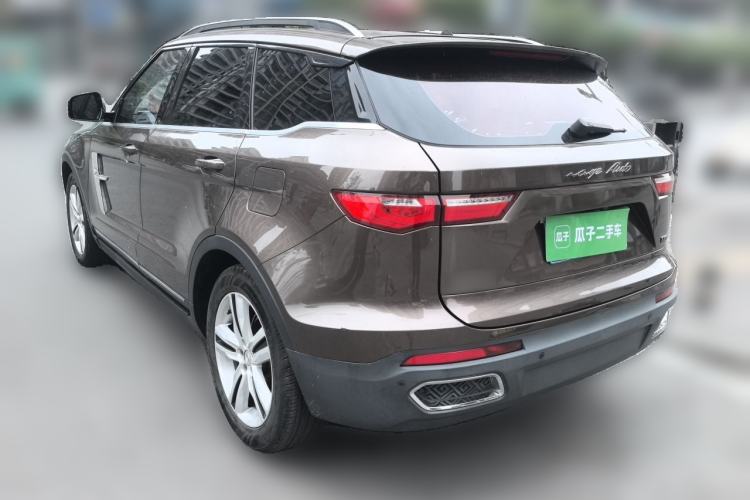 Used Zotye T700 2017 1.8T Dual-Clutch Prestige Model Rear Left 45 Deg