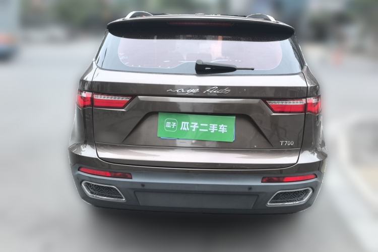 Used Zotye T700 2017 1.8T Dual-Clutch Prestige Model Rear