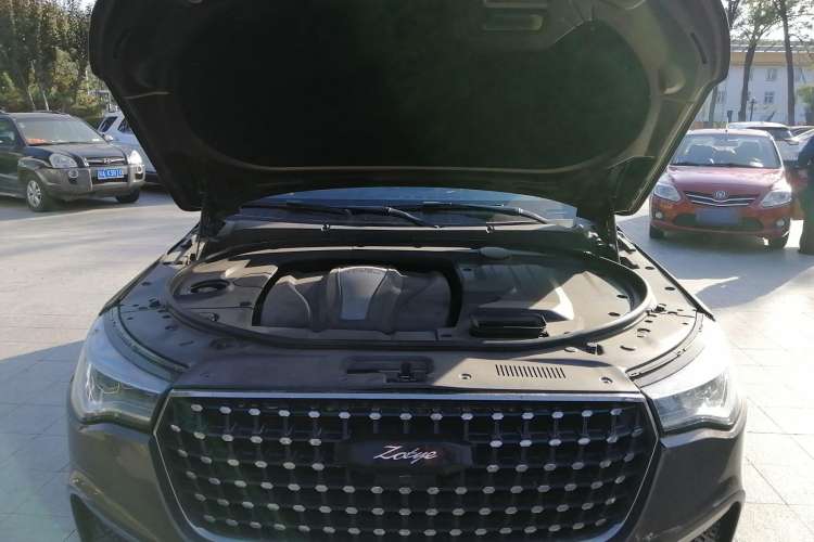 Used Zotye T700 2017 1.8T Dual-Clutch Luxury Model Engine Bay