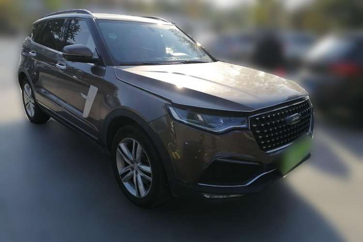 Used Zotye T700 2017 1.8T Dual-Clutch Luxury Model Front Right 45 Deg