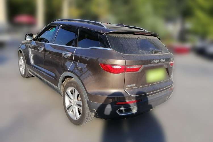 Used Zotye T700 2017 1.8T Dual-Clutch Luxury Model Rear Left 45 Deg